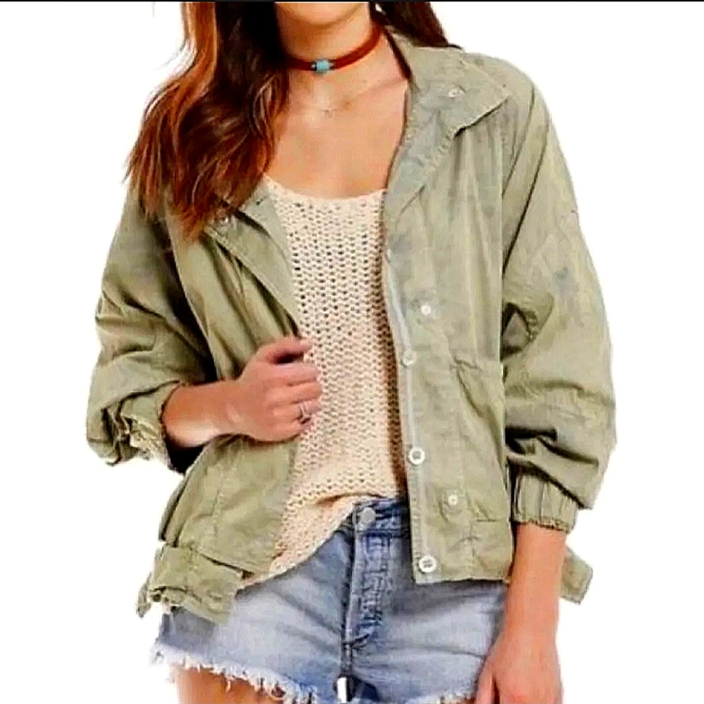 Free People Parachute Jacket